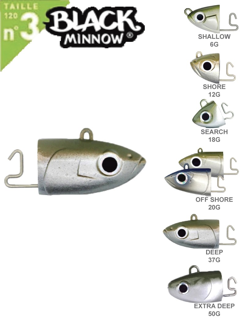 Black Minnow Testine Piombate N° 3 - immagine 5