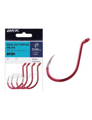 BKK Red Octopus Beak - 4/0 (5 pezzi)