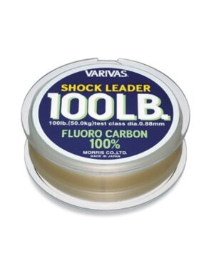 Varivas Shock Leader Fluorocarbon 100% 30m - 0.480mm (30Lb)