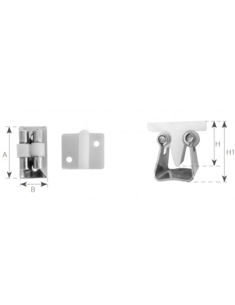 Molle Ferma Porta Inox - PROMARINE