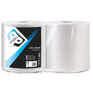 Coppia Bobina Carta 800 Strappi Pura Cellulosa