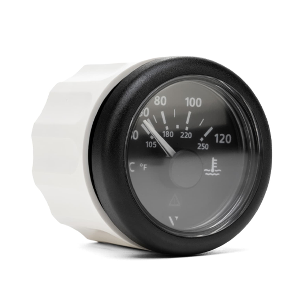 VDO Indicatore Temperatura Acqua Nero - immagine 2