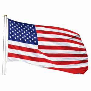 Bandiera USA Sventolante Alta Qualità