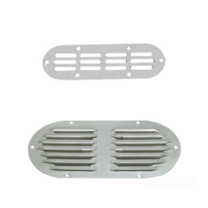 Griglia Di Sfiato Aria Rotonda Da 100 Mm Con Otturatore E Zanzariera Griglia Di Sfiato Aria Rotonda Da 100 Mm Con Otturatore E Zanzariera