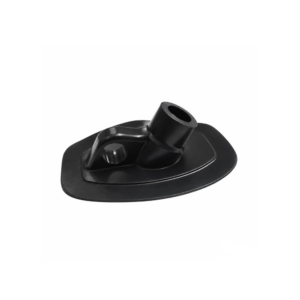 Base Asta Portabandiera in PVC Nera Ø14mm