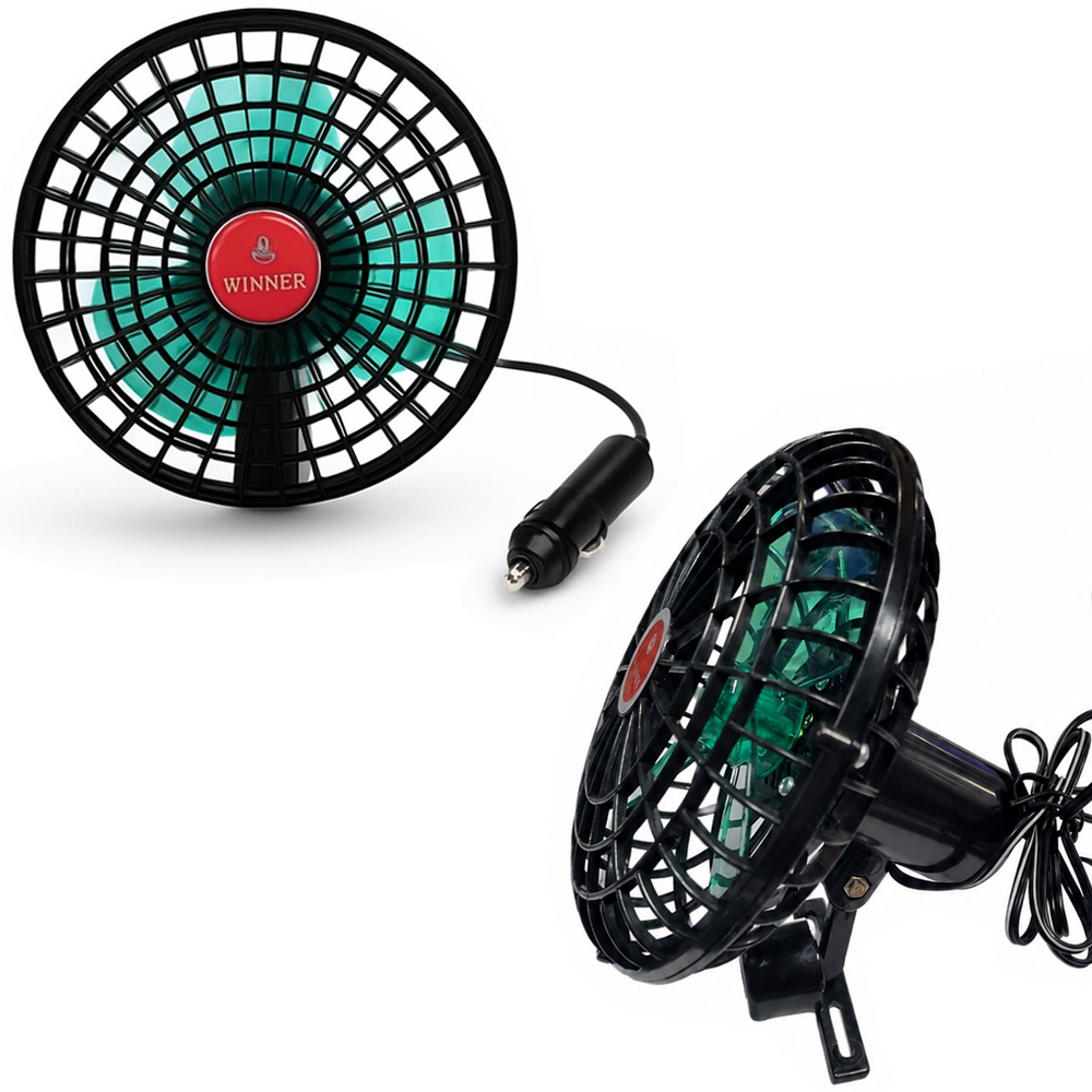 Ventilatore a Parete con Fissaggio Viti 12V