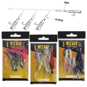 Sugoi Wizard Filosa per la Traina Octopus e Jet Head