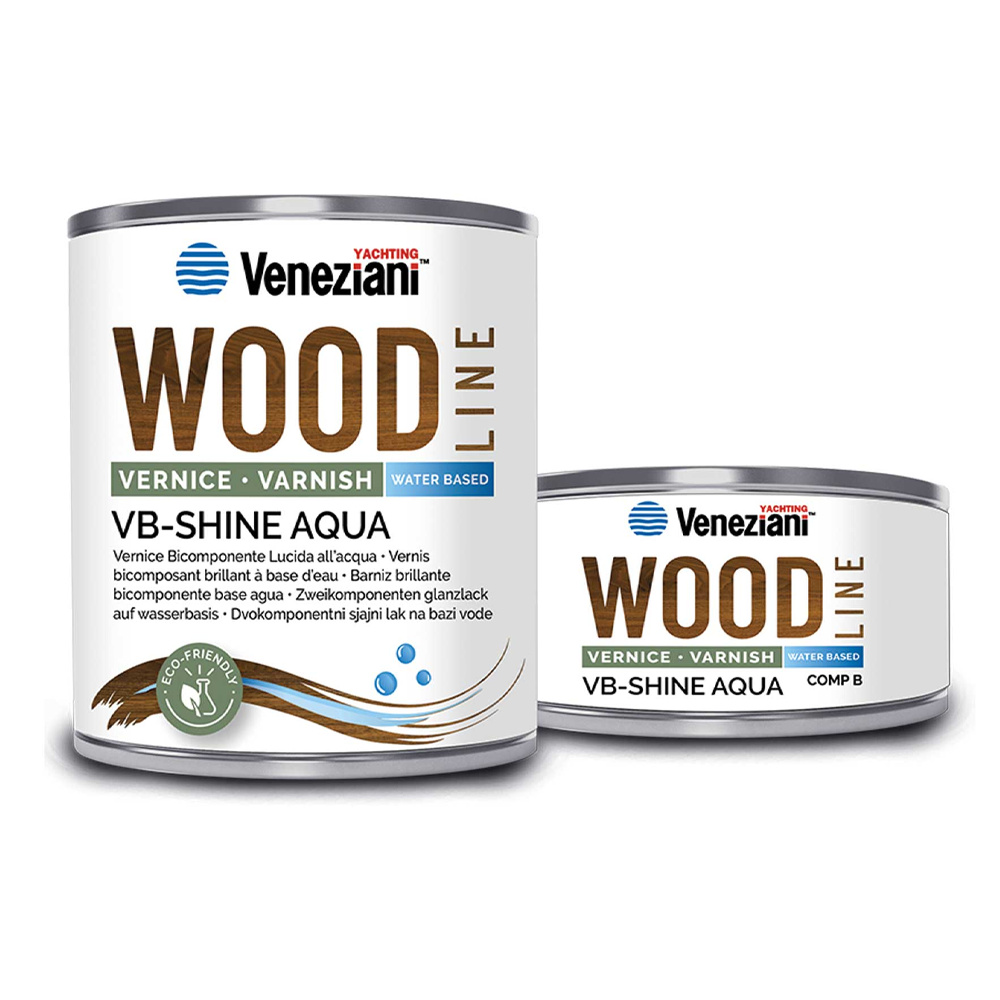 Veneziani VB-Shine Aqua Vernice Bicomponente all’Acqua 1Lt