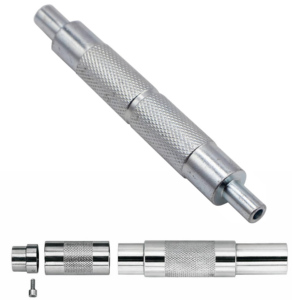 Chiusura Telescopica a Molla per Tubi Ø30x2mm Inox 316