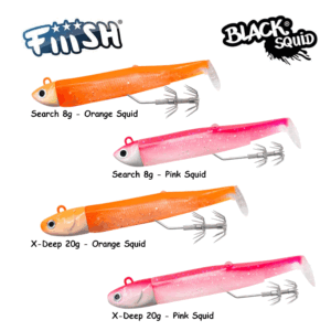 FiiiSH Black Squid N°2 90mm Combo