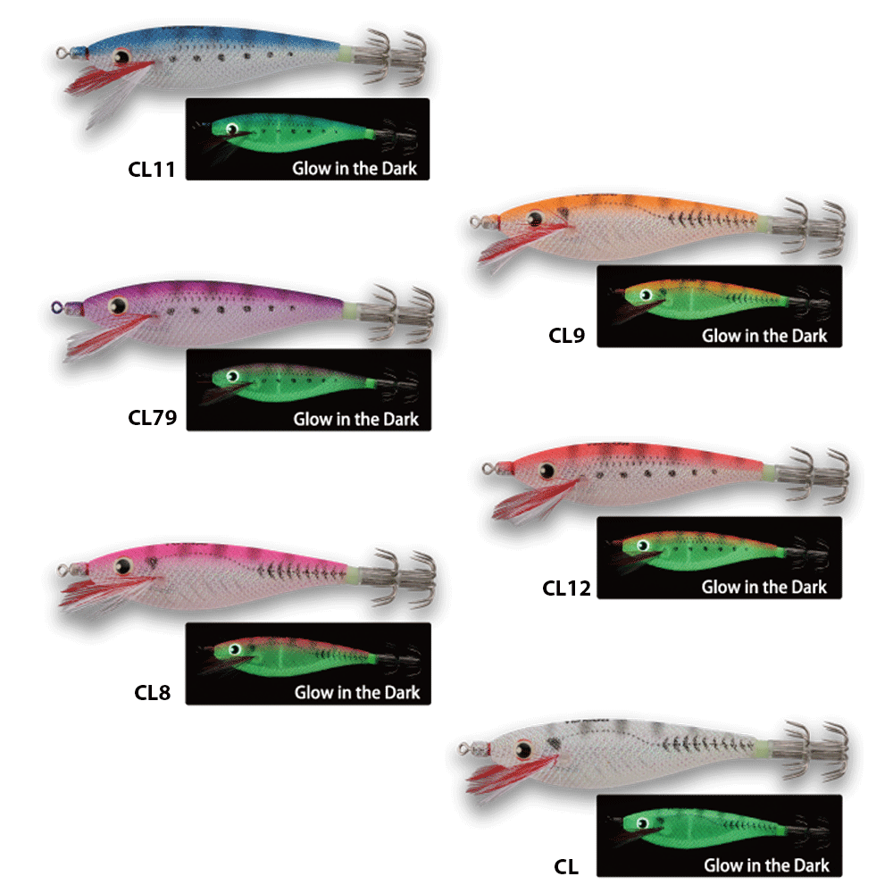 Yo Zuri Squid Jig Ultra CW CL Series mis. SSS