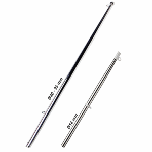 Aste Porta Bandiera Acciaio Inox 316