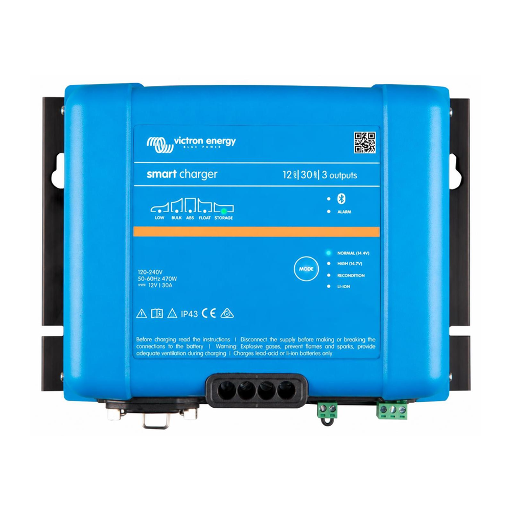 Victron 12v 30A 3 uscite IP43 Phoenix Smart Caricabatterie